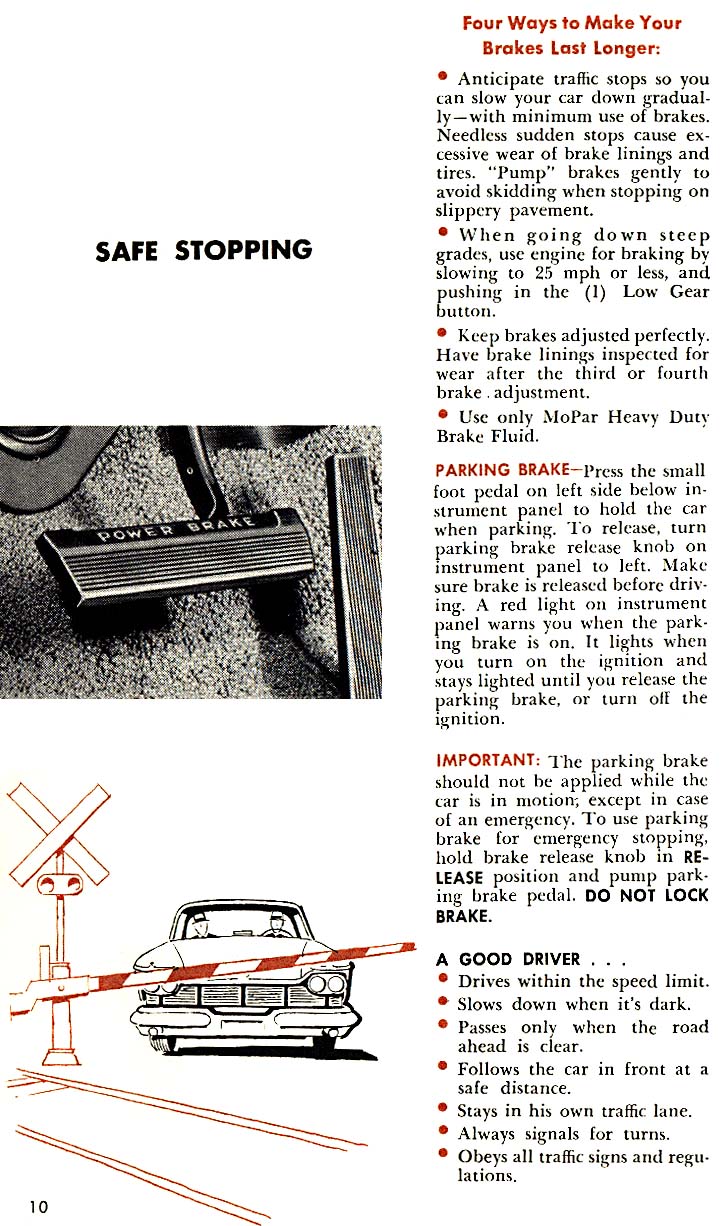 1958 Chrysler Imperial Owners Manual Page 22
